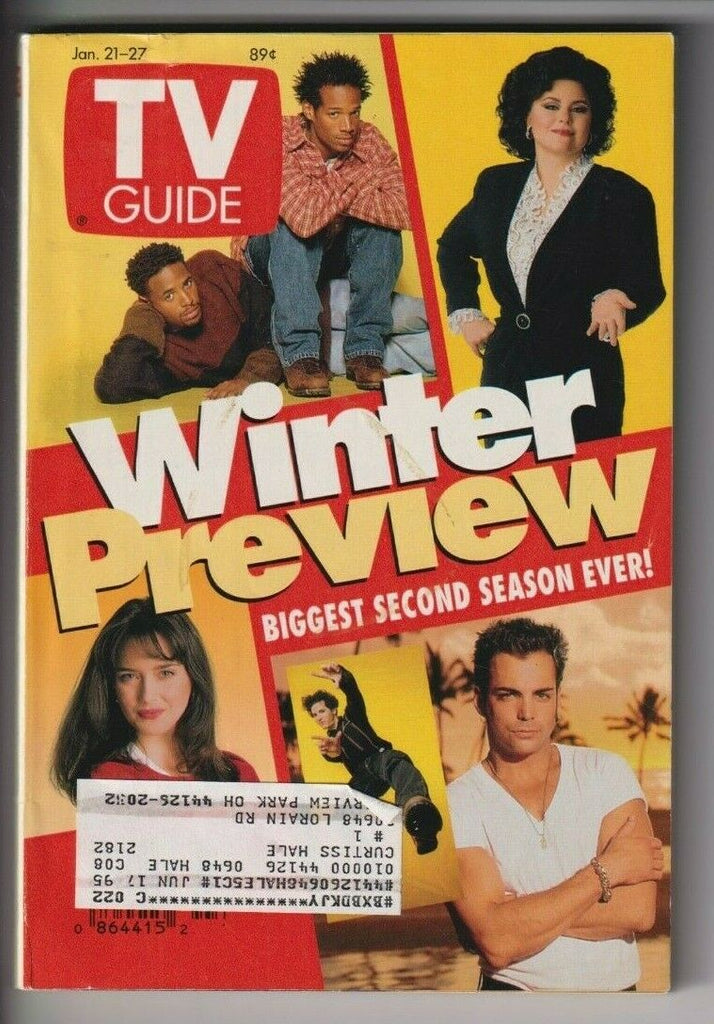 CLEV Metro Ed. Tv Guide Marlon And Shawn Wayans January 21-27, 1995 111519nonr