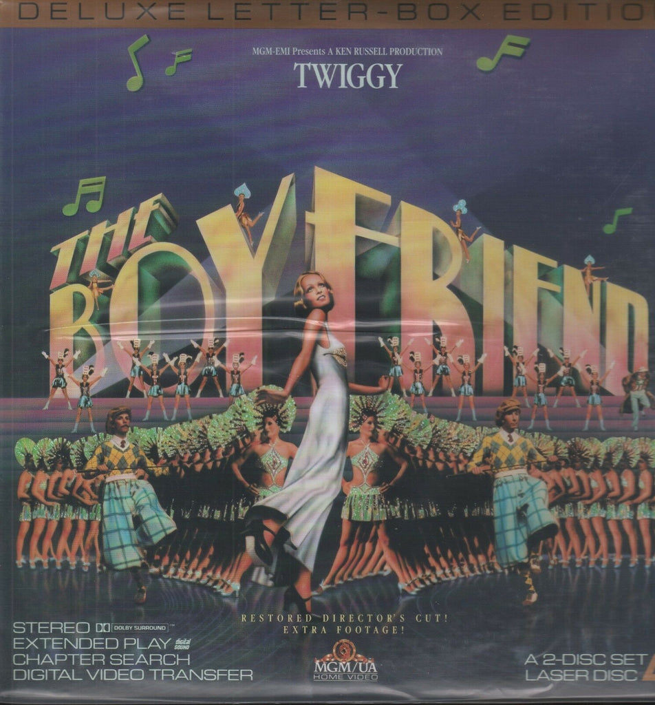 The Boyfriend Deluxe Letterbox MGM/UA Extended 1990 Laserdisc 110818AMLD