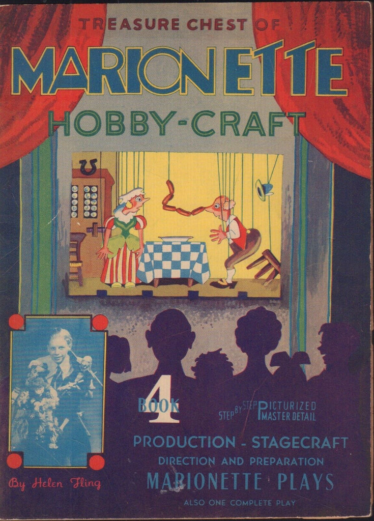 Treasure Chest of Marionette 1937 Hobby-Craft Book 4 Helen Fling 091118AME