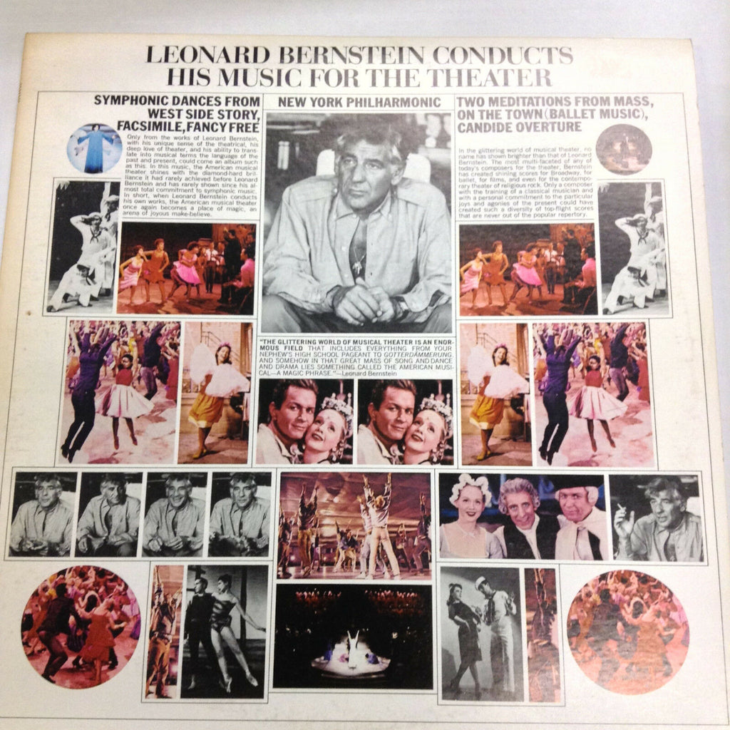 Leonard Bernstein Conducts His Music MG 32174 2 LP Set Columbia 33RPM 030617RR