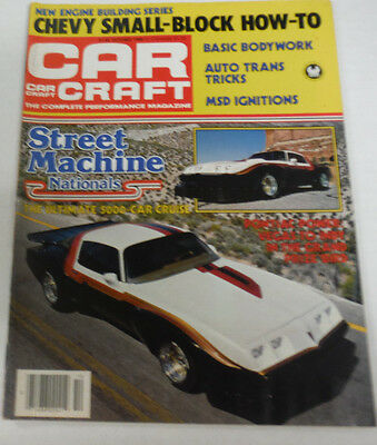 Car Craft Magazine Street Machine Nationals October 1980 080614R