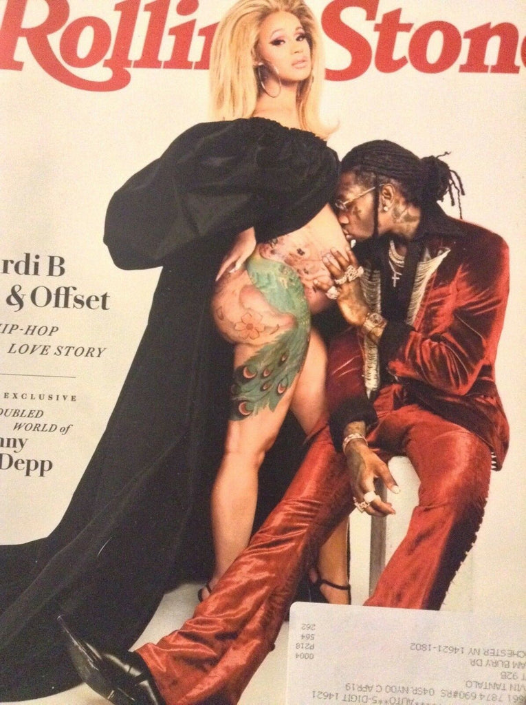 Rolling Stone Magazine Cardi B & Offset July 2018 112918nonrh