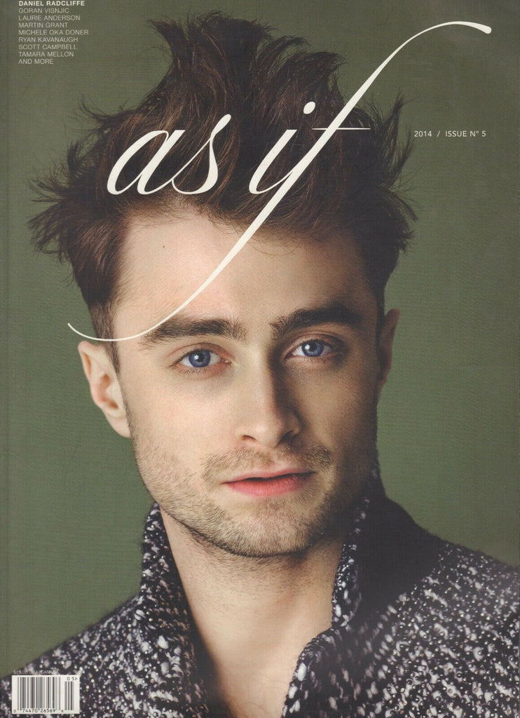As If Magazine 2014 Issue 5 Daniel Radcliffe Scott Campbell Ryan Kavanaugh