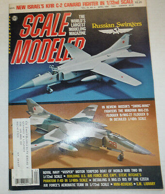 Scale Modeler Magazine Russian Swingers & Vosper Torpedo April 1980 040915R