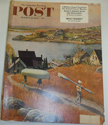 Post Magazine Walt Disney & Military Experts October 1953 122814R