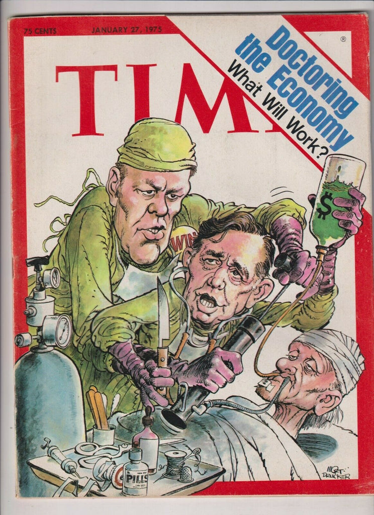 Time Mag Doctoring The Economy January 27, 1975 112619nonr