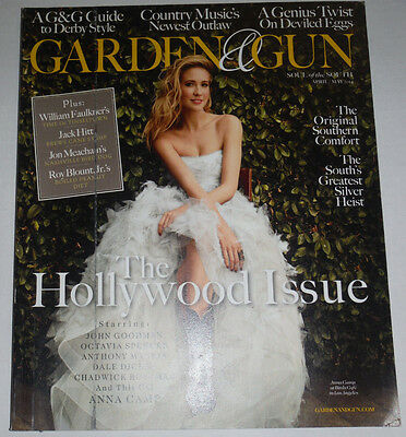 Garden & Gun Magazine Anna Camp & Jack Hitt April/May 2014 120414R2