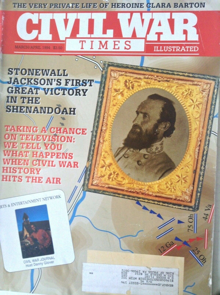 Civil War Times Magazine Stonewall Jackson's First March/April 1994 083017nonrh