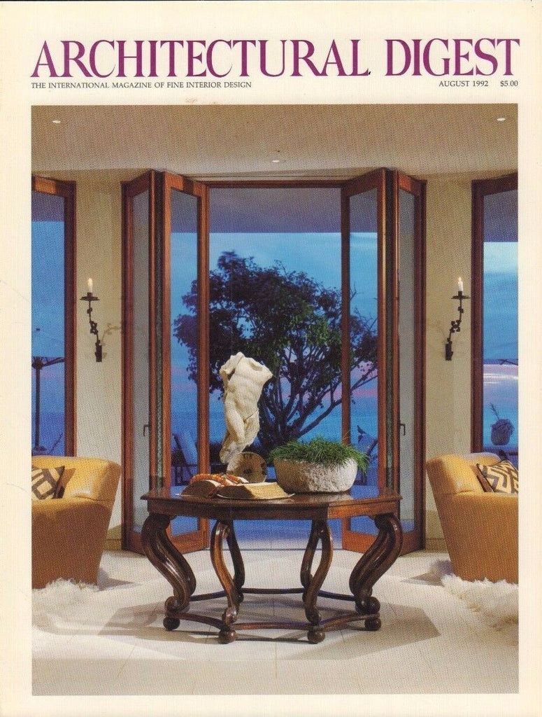 Architectural Digest August 1992 Richard Hallberg 021717DBE
