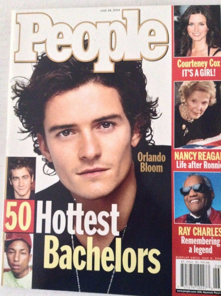 People Magazine Orlando Bloom Courteney Cox June 28, 2004 NO ML 081117nonrh