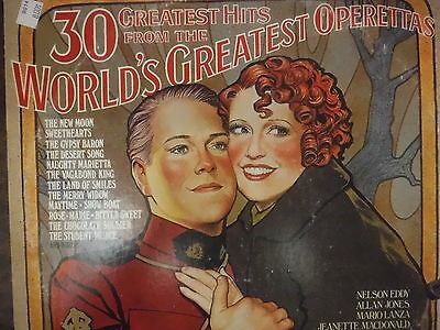 30 Greatest Hits from the World's Greatest Operettas 33RPM 012716 TLJ