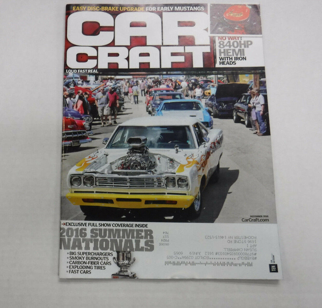 Car Craft Magazine 2016 Summer Nationals December 2016 111516R