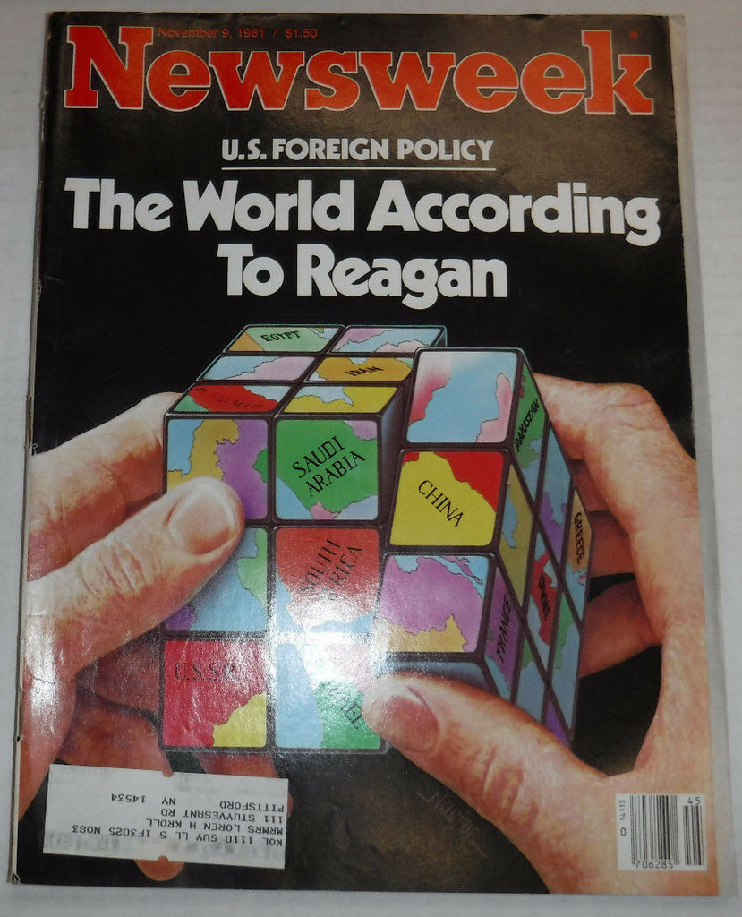 Newsweek Magazine U.S. Foreign Policy November 9, 1981 100716R2