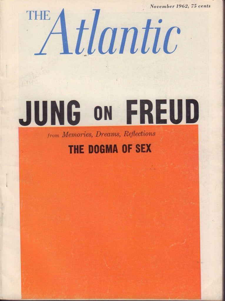 The Atlantic Magazine November 1962 Jung On Freud 090917nonjhe