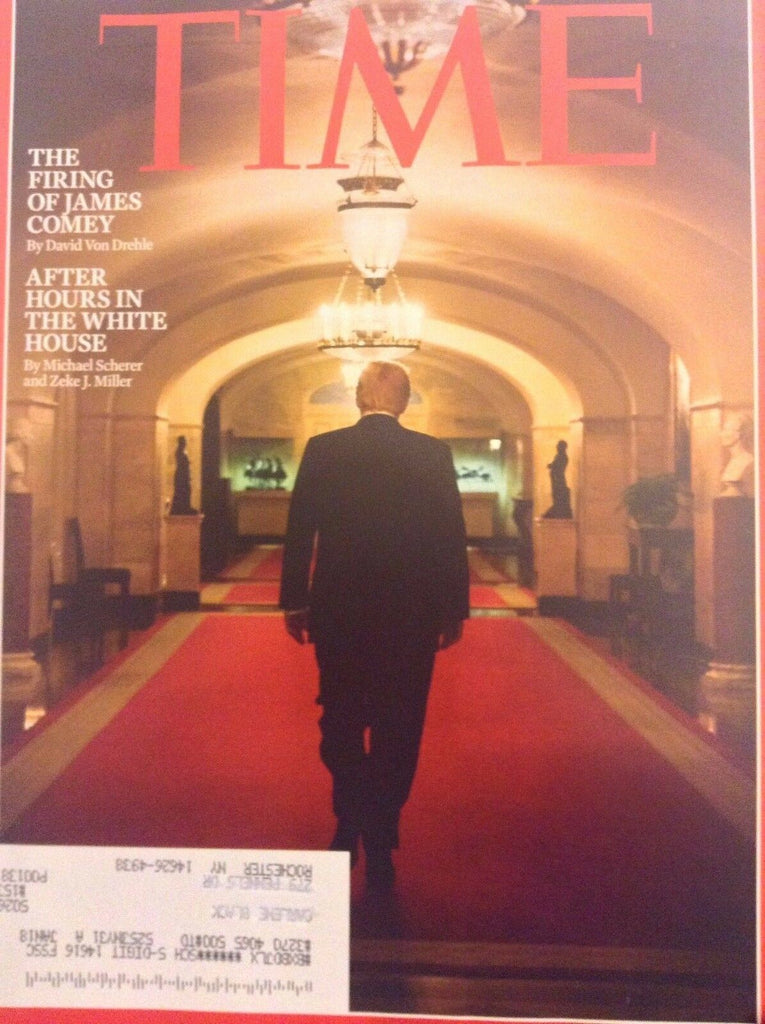Time Magazine Donald Trump James Comey May 22, 2017 101217nonrh3