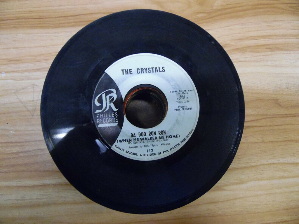 The Chrystals Da Doo Ron Ron Philles 7"/45rpm 021518DB45