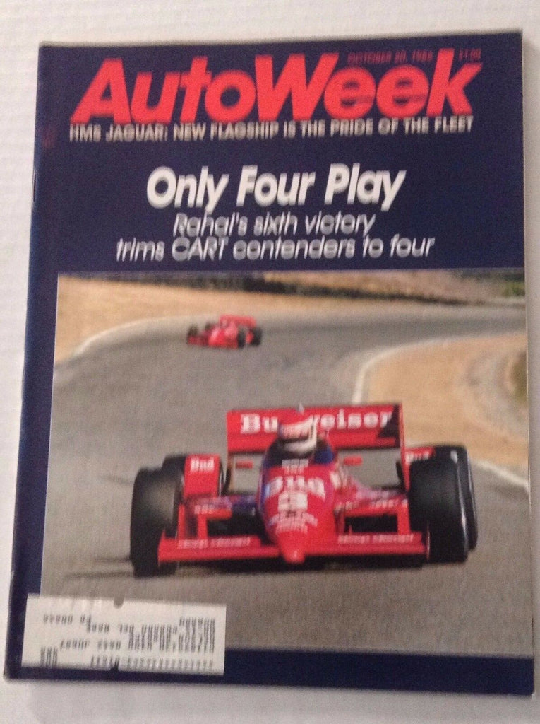 Autoweek Magazine Rahal's Sixth Victory October 20, 1986 011617rh