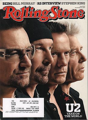 Rolling Stone November 6 2014 U2 w/ML EX 121815DBE