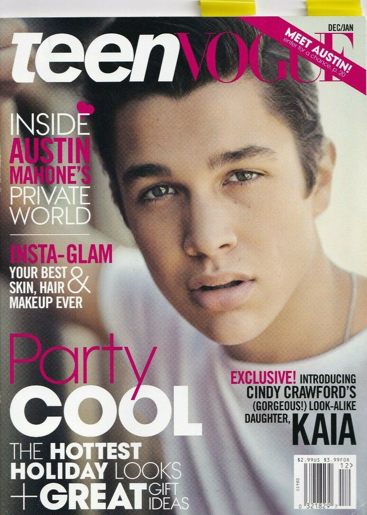Teen Vogue December January 2015 Cindy Crawford Austin Mahone 060719DBE2