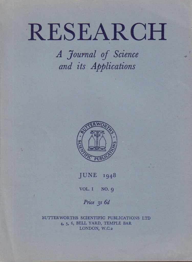 Research Science Journal June 1948 London 091817nonjhe
