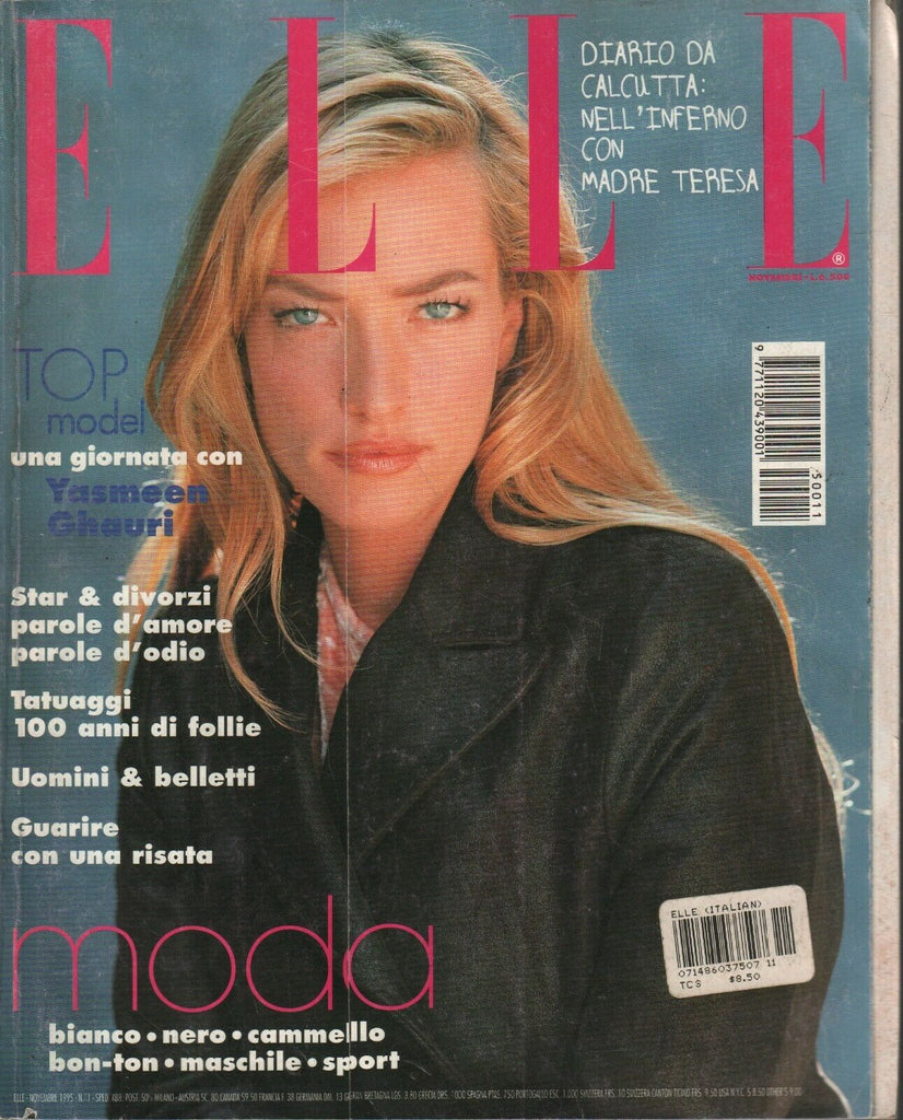 Elle Italian Fashion November 1995Yasmeen Ghauri Gwenyth Paltrow 101320ame