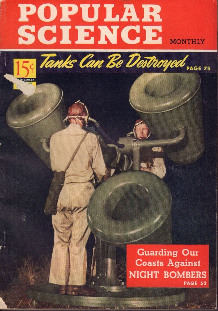 Popular Science Magazine December 1941 Night Bombers 102017nonjhe