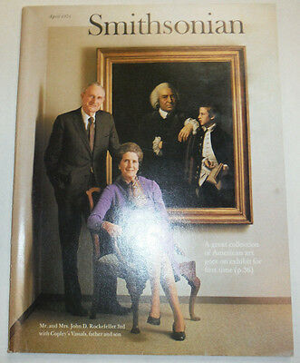 Smithsonian Magazine Mr. And Mrs. John D. Rockefeller April 1976 032015R2