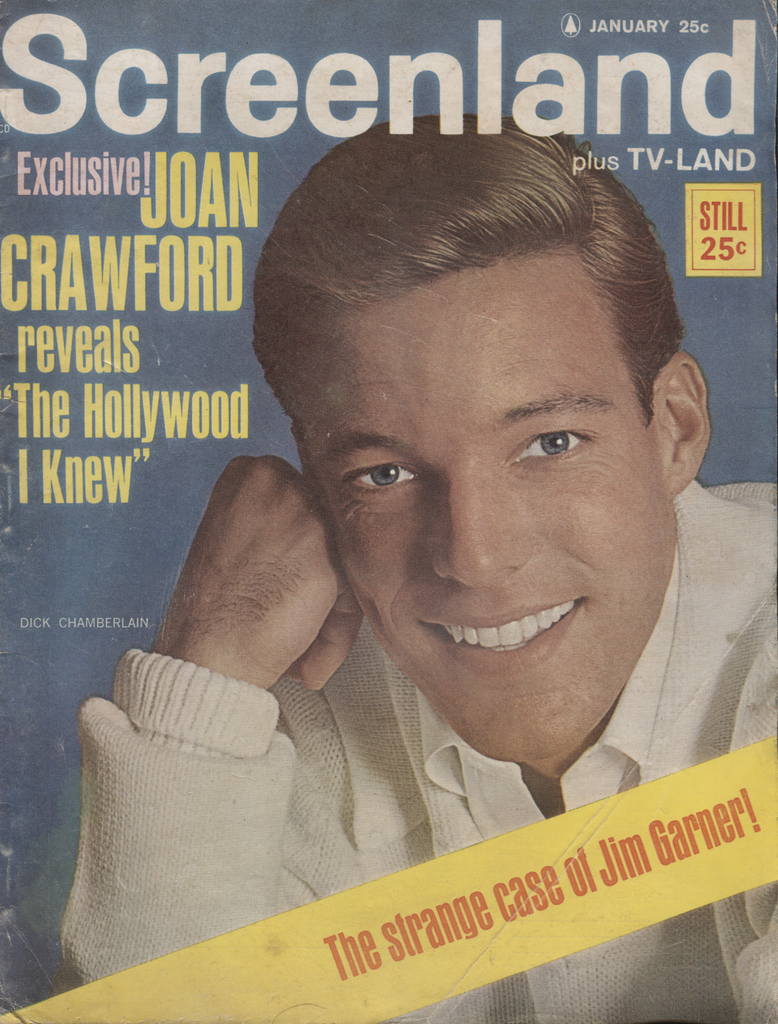 Screenland January 1964 Joan Crawford Dick Chamberlain Jim Garner 040620DBE