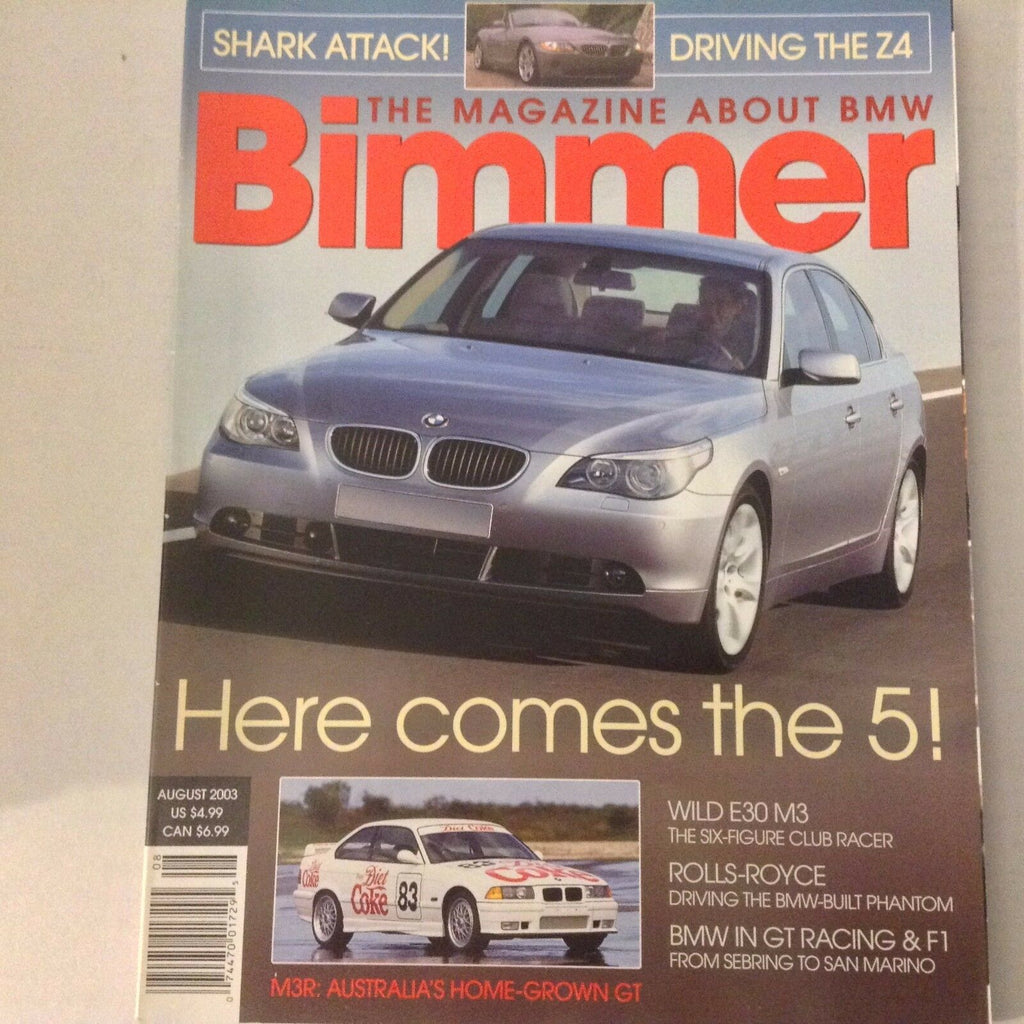 Bimmers BMW Magazine Wild E30 M3 Club Racer August 2003 052617nonrh2