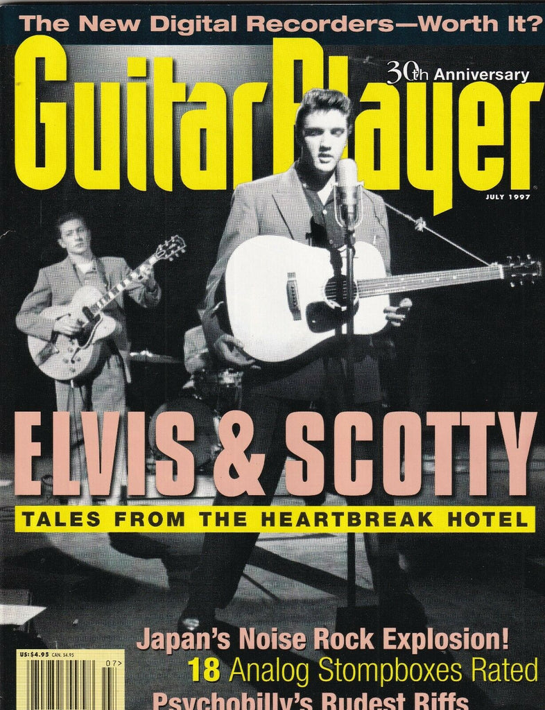 Guitar Player Magazine Elvis Presley & Scott July 1997 100219nonr