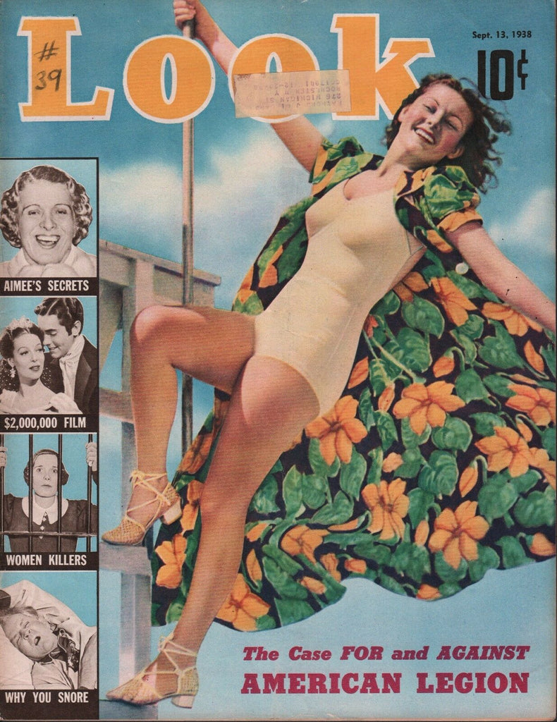 Look September 13 1938 American Legion, Jack Dempsy w/ML 062717nonDBE