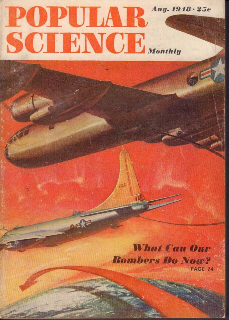 Popular Science Magazine August 1948 Bombers 083117nonjhe