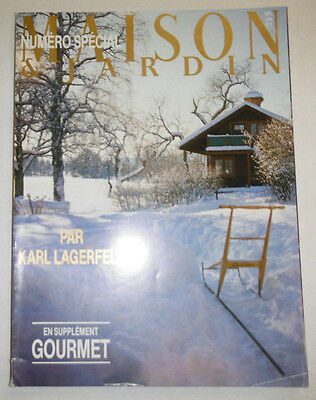 Maison & Jardin French Magazine Par Karl Lagerfeld No.319 December 1986 101414R1