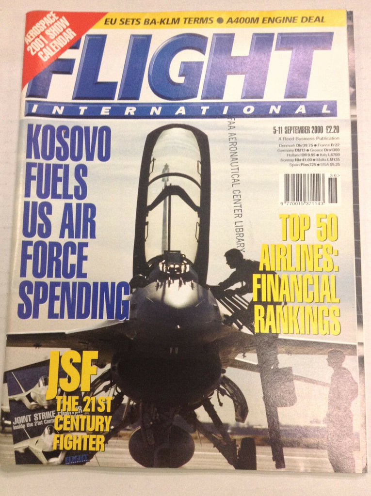 Flight International Magazine Kosovo Fuels US Air September 2000 FAL 042617nonr2