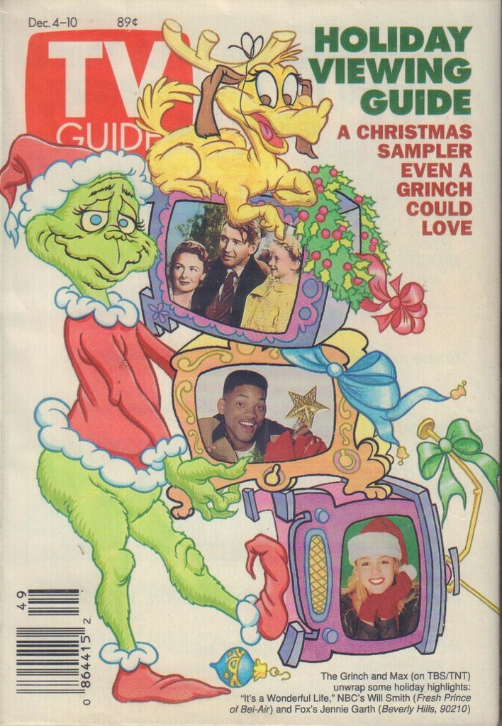TV Guide Magazine December 4-10 1993 The Grinch Will Smith 081617nonjhe