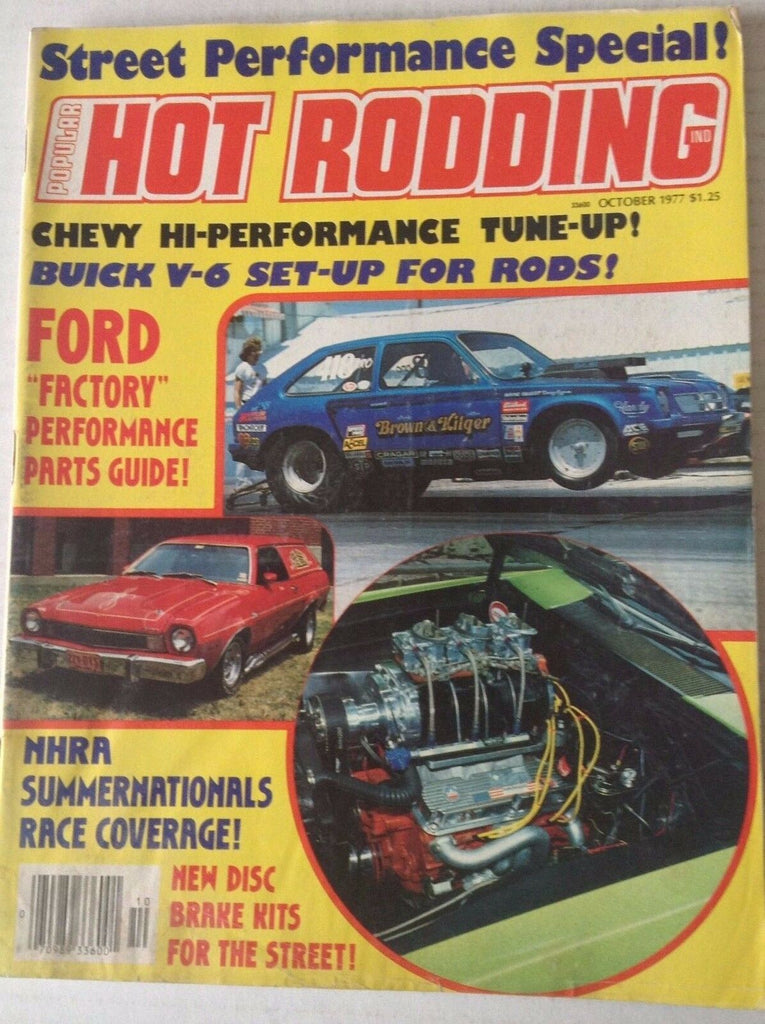 Popular Hot Rodding Magazine Chevy Tune up Buick October 1977 042517nonrh