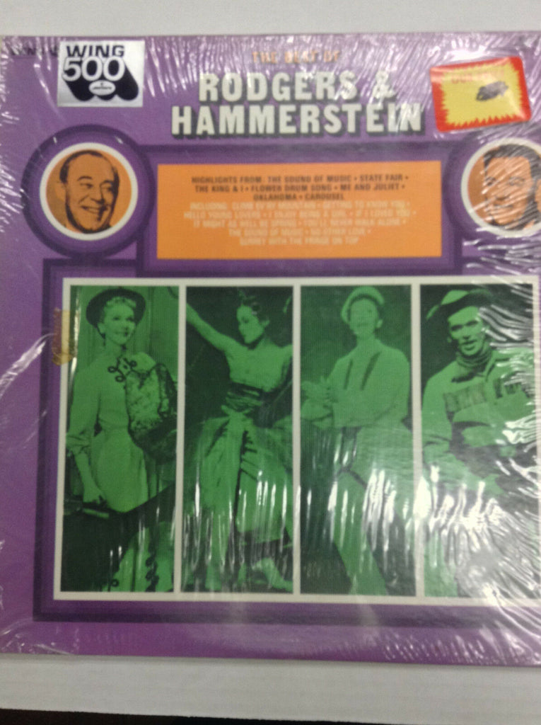 Rodgers & Hammerstein Sound Of Music SRW1008 W/SW Wing 500 33RPM 031617RR