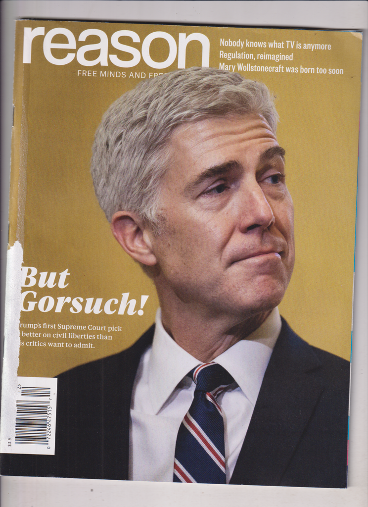 Reason Mag Donald Trump's Gorsuch December 2019 010920nonr