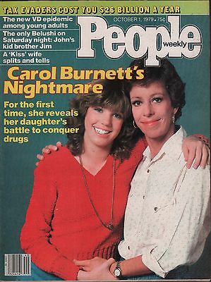 People Weekly October 1 1979 Carol Burnett, Jim Belushi VG 012816DBE