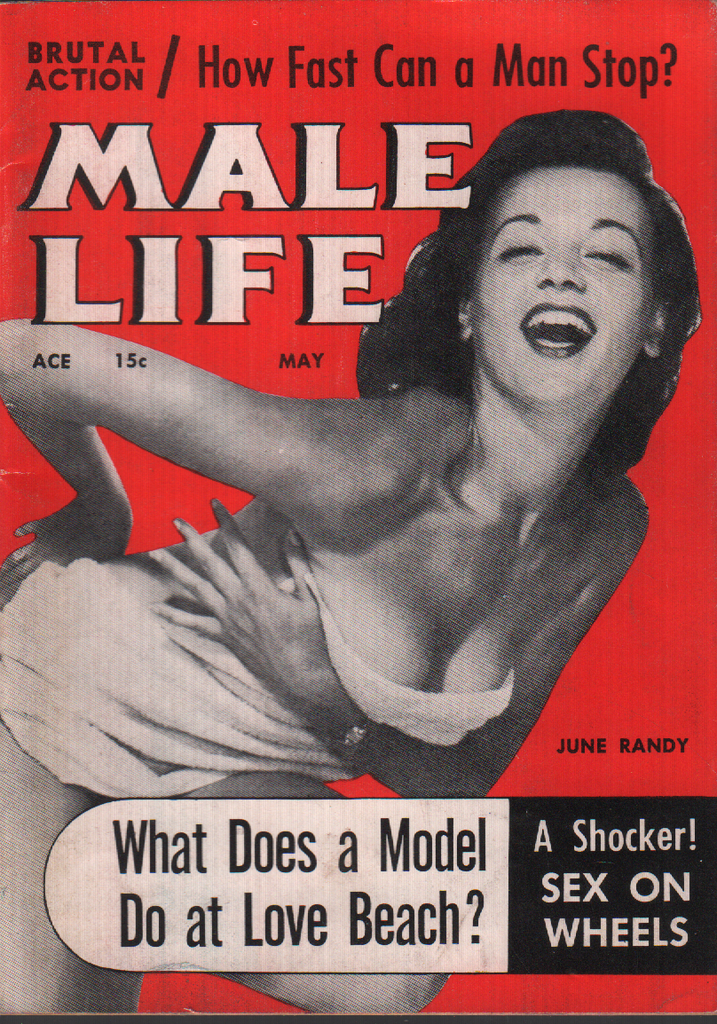 Male Life May 1954 June Randy Lilly Christine Cheesecake Pin Up 063020AME