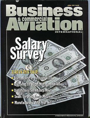 Business & Commercial Aviation Magazine April 1997 EX FAA 030716jhe