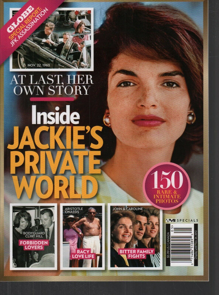 GLOBE Remembering Jackie Kennedy November 2012 JFK Assassination 073019AME