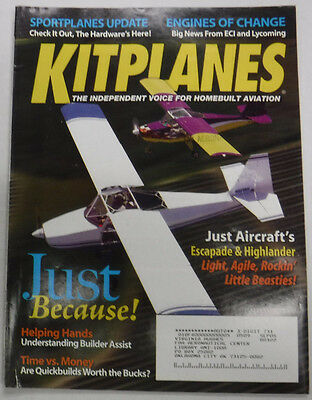 Kitplanes Magazine Escapade & Highlander September 2005 072215R
