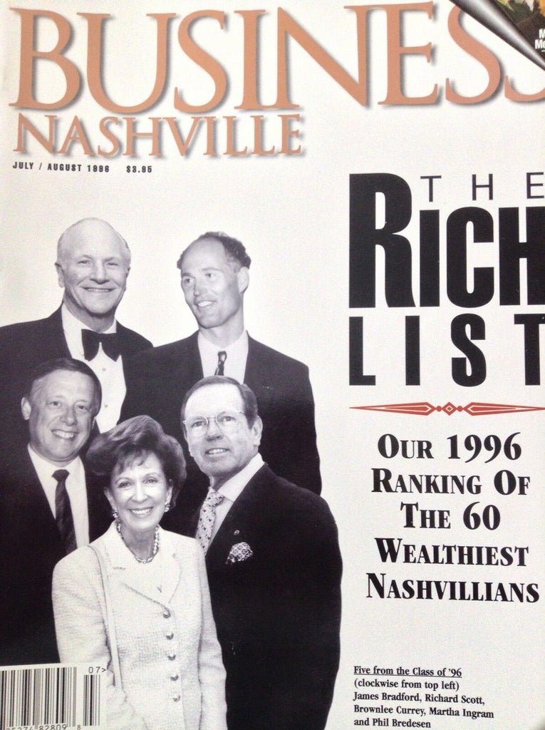 Business Nashville Magazine James Bradford July/August 1996 120618nonrh