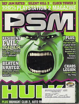 PSM April 2003 HULK, Resident Evil: Dead AIM, Time Crisis 3 w/ML VG 070816DBE2