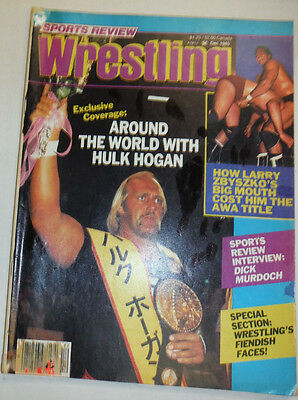 Sports Review Wrestling Magazine Hulk Hogan Larry Zbyszko December 1985 022415r