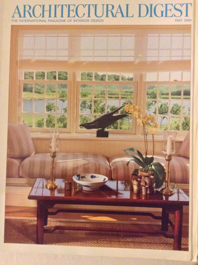 Architectural Digest Magazine Southampton Boathouse May 2006 083117nonrh
