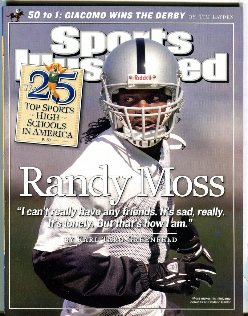 Sports Illustrated Magazine May 16 2005 Randy Moss EX No ML 030817nonjhe