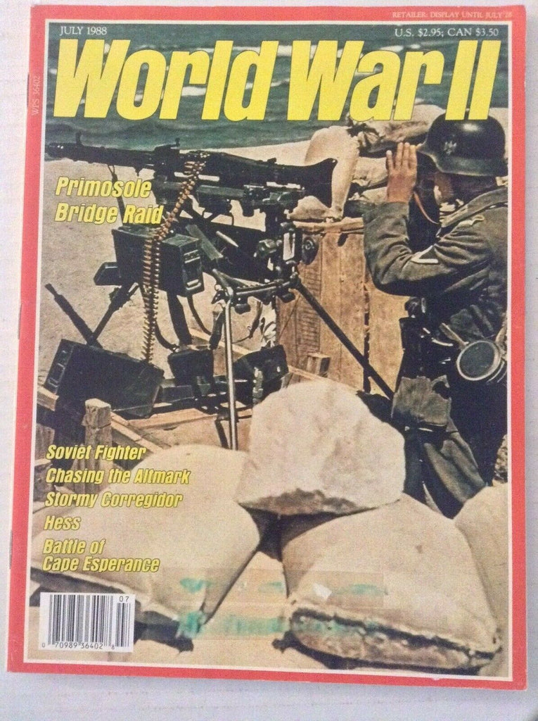 World War II Magazine Primsole Bridge Raid Soviet Fighter July 1988 040319nonrh