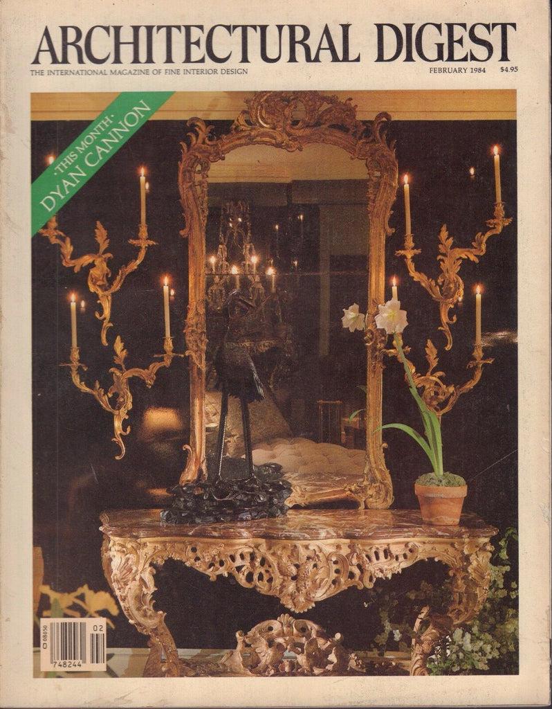 Architectural Digest Magazine February 1984 Dyan Cannon 082817nonjhe